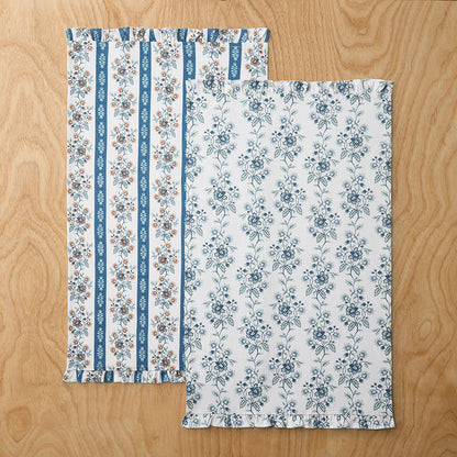 Flower Bloom Tea Towels, Set of 2