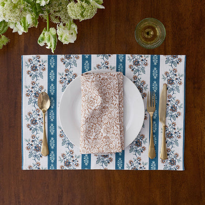 Flower Bloom Napkins, Set of 4