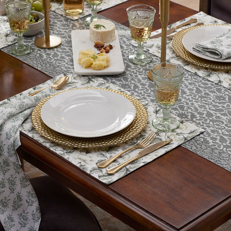 Charming Flower Table Runner