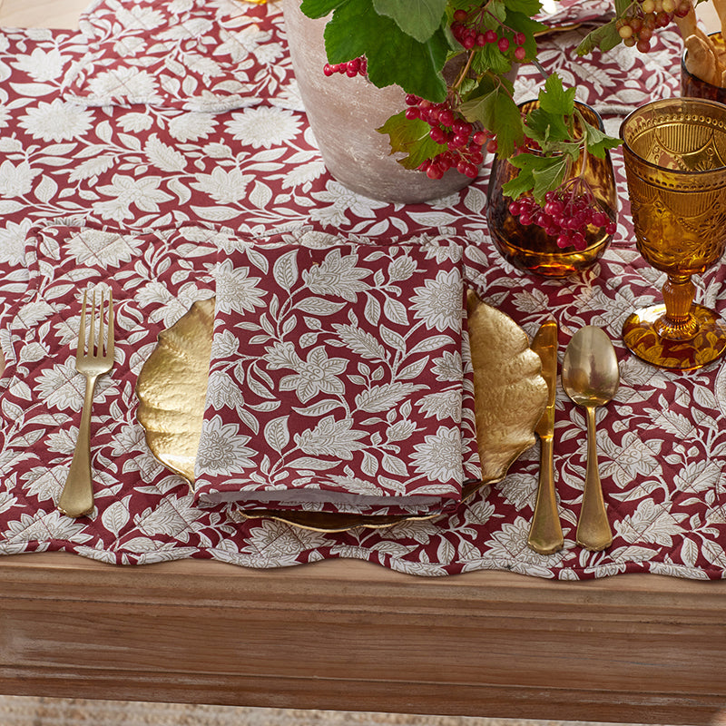 Floral Garden Napkins, Set of 4