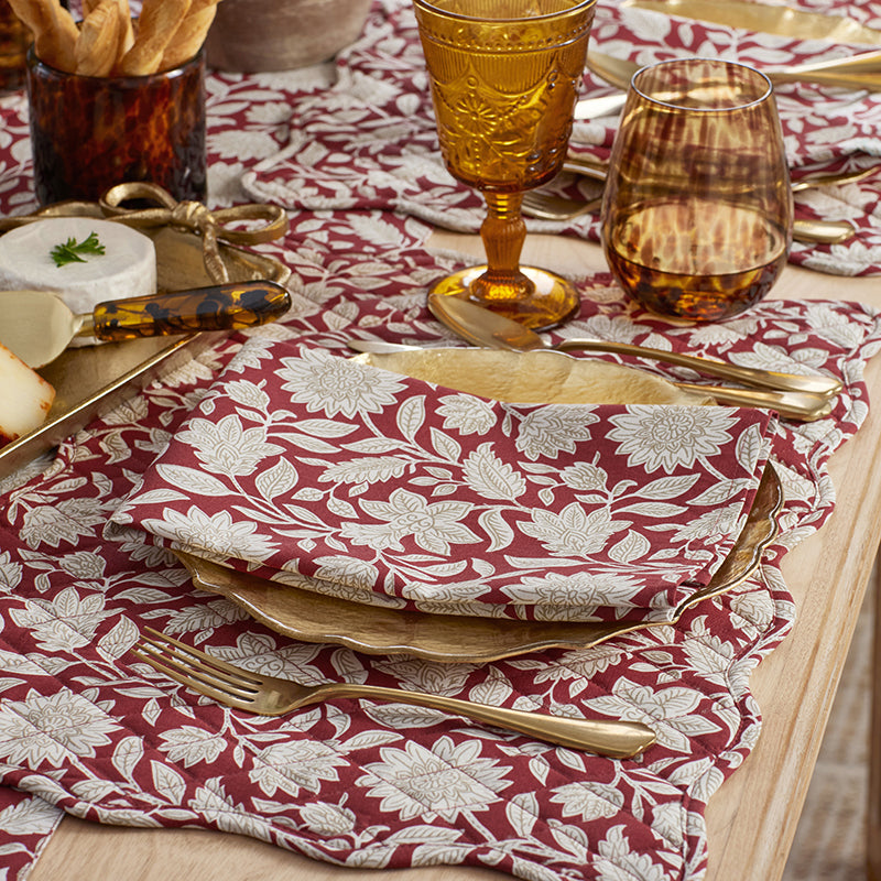 Floral Garden Napkins, Set of 4