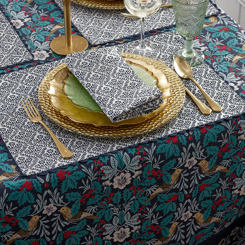 Bird Garden Reversible Placemats, Set of 4