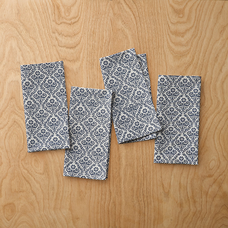 Bird Garden Napkins, Set of 4