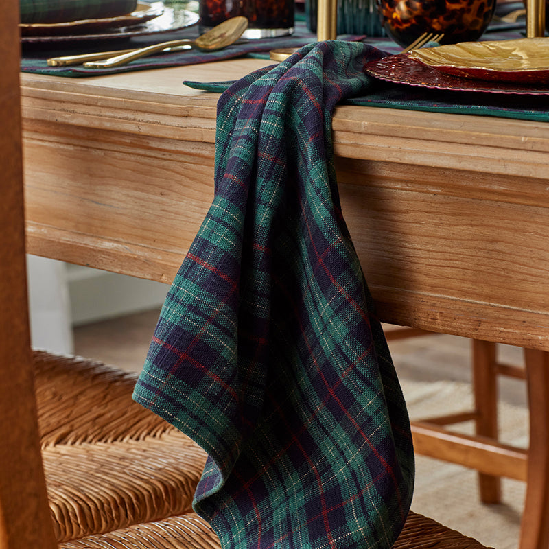 Henrietta Mini Plaid Napkins, Set of 4