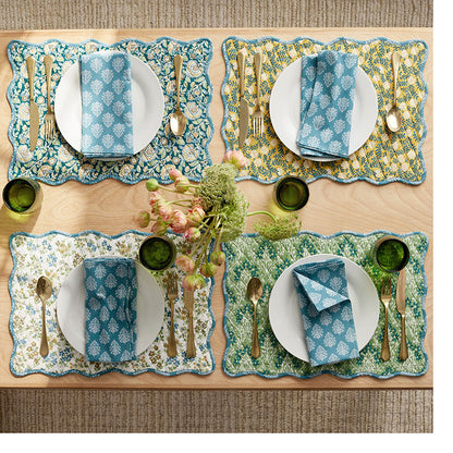 Ariella Reversible Placemats, Set of 4