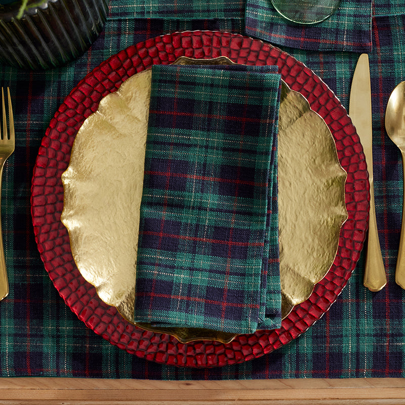 Henrietta Mini Plaid Napkins, Set of 4