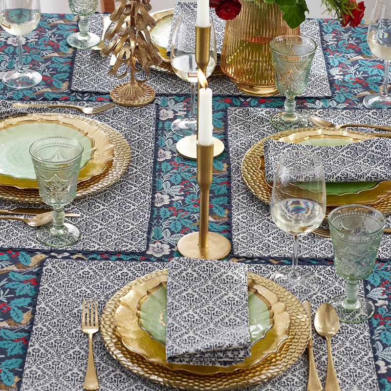 Bird Garden Reversible Placemats, Set of 4