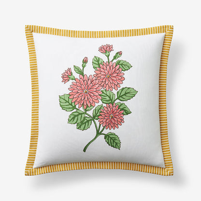 Lily Garden Decorative Square Pillow Cover