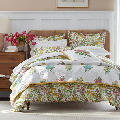 Lily Garden Decorative Square Pillow Cover