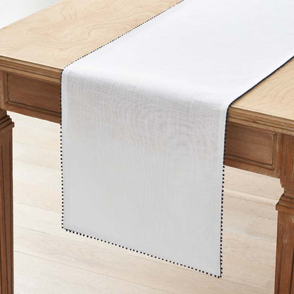 Pom Fringe Table Runner