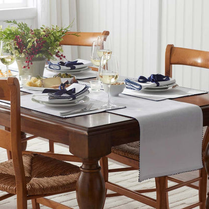 Pom Fringe Table Runner
