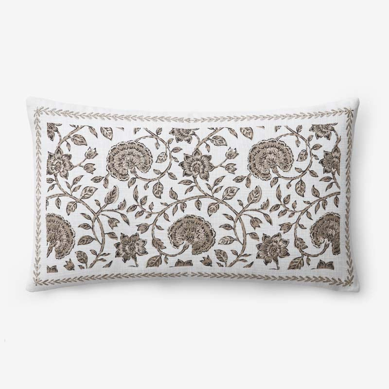 Artisan Chic Decorative Lumbar Pillow Cover
