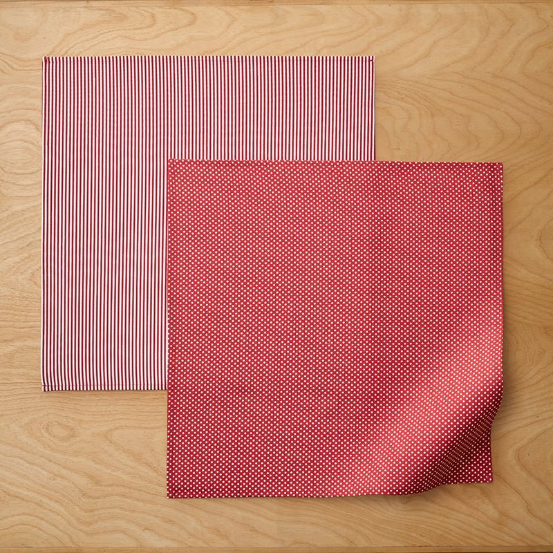 Stripe Dot Napkins, Set of 4
