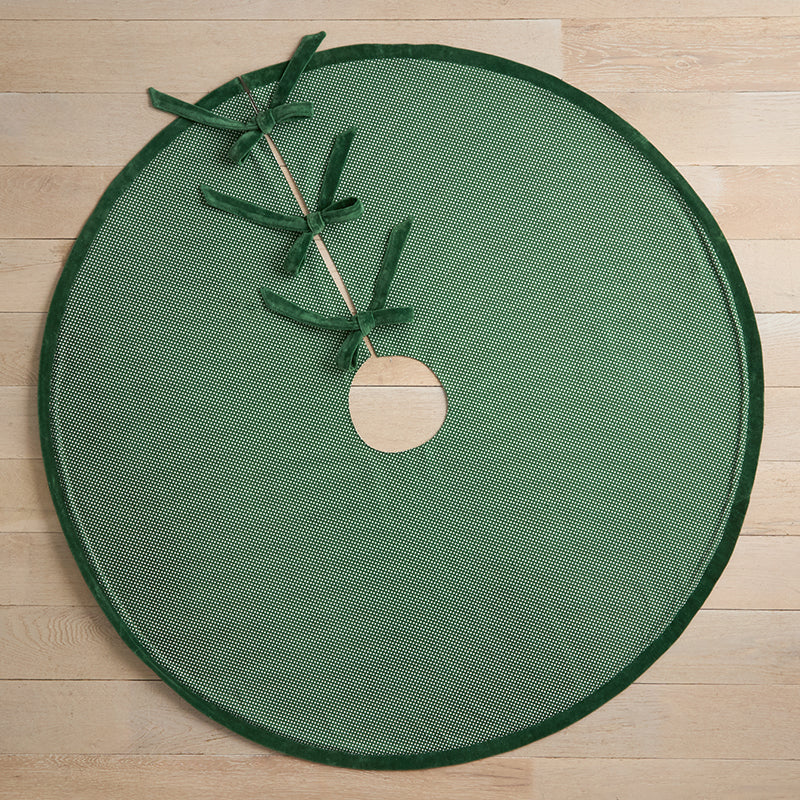 Stripe Dot Reversible Tree Skirt
