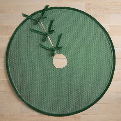 Stripe Dot Reversible Tree Skirt