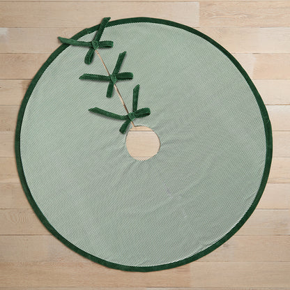Stripe Dot Reversible Tree Skirt