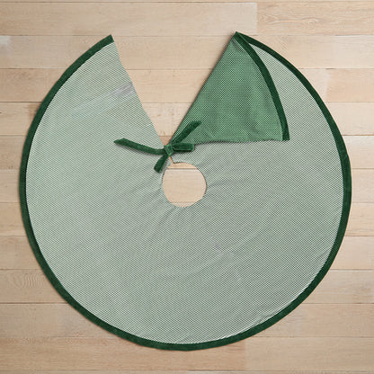 Stripe Dot Reversible Tree Skirt