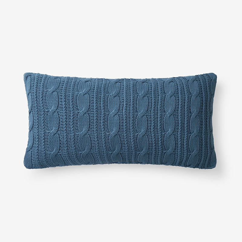 Chunky Cable Knit Decorative Pillow Cover
