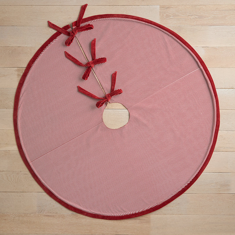 Stripe Dot Reversible Tree Skirt