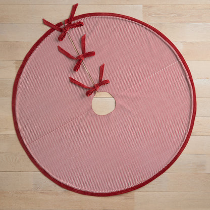 Stripe Dot Reversible Tree Skirt
