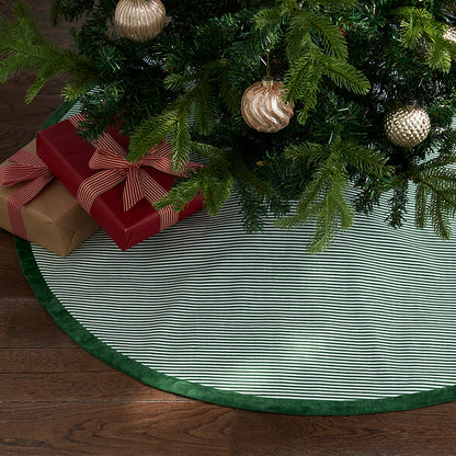 Stripe Dot Reversible Tree Skirt