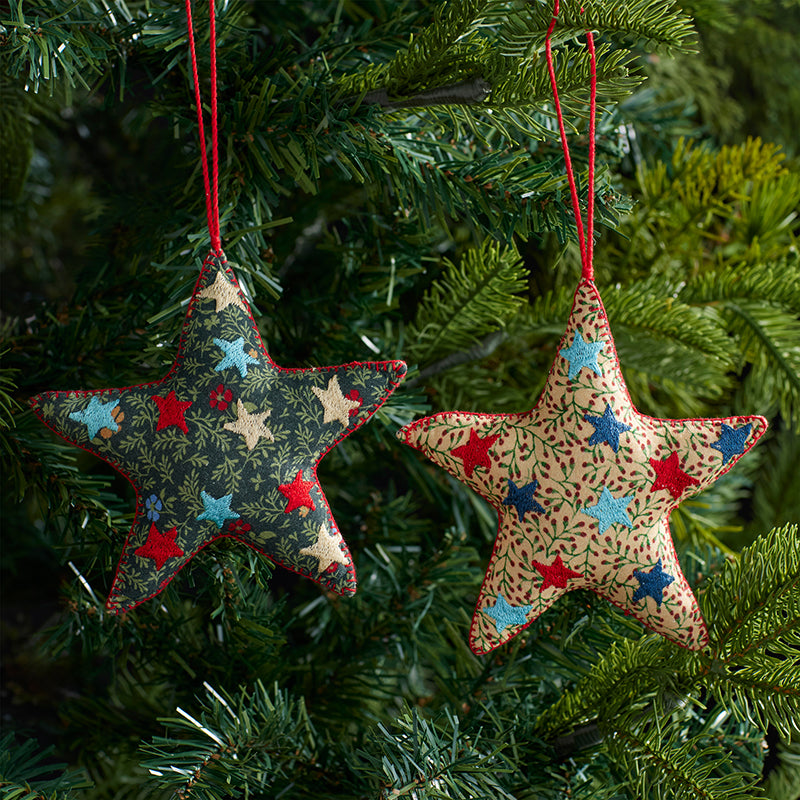 Holiday Chic Reversible Ornaments, Set of 2