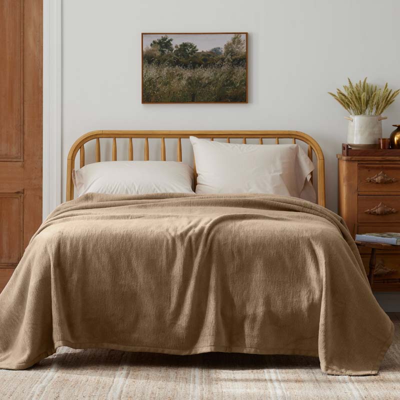 Cotton/Acrylic Fleece Blanket