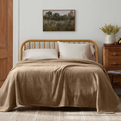 Cotton/Acrylic Fleece Blanket