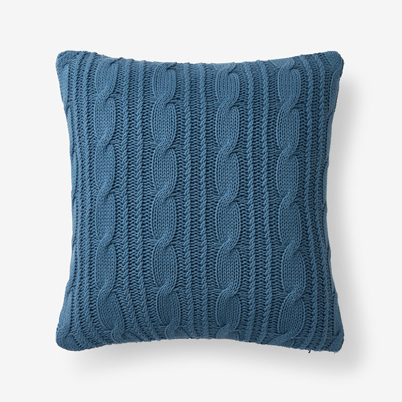 Chunky Cable Knit Decorative Pillow Cover
