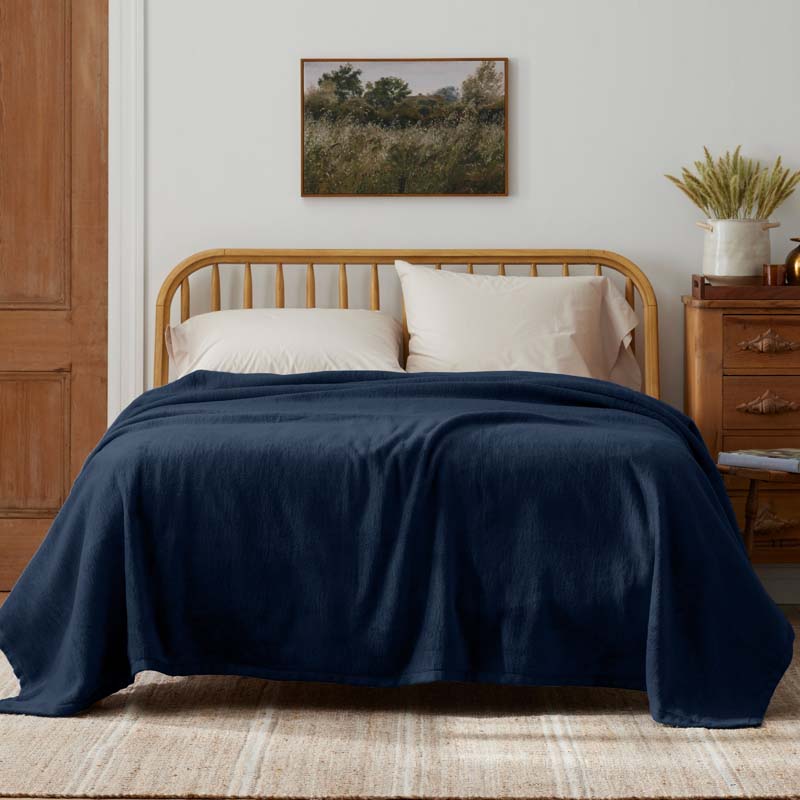 Cotton/Acrylic Fleece Blanket