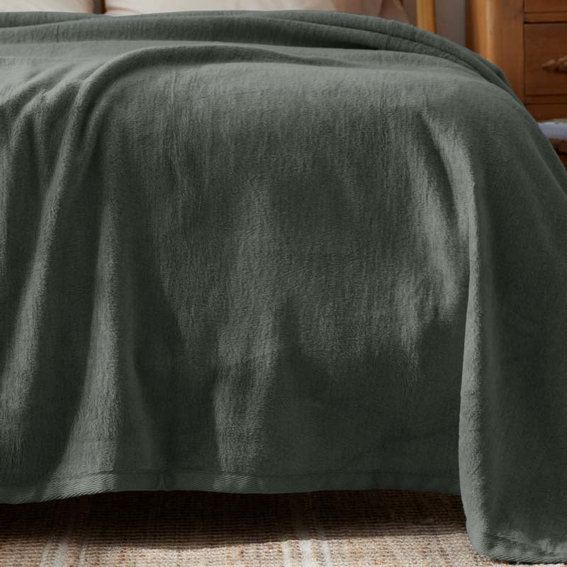 Cotton/Acrylic Fleece Blanket