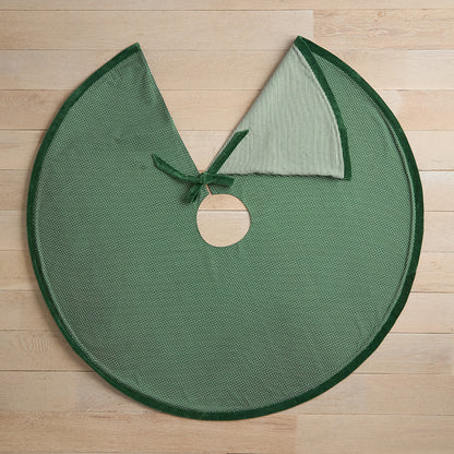 Stripe Dot Reversible Tree Skirt