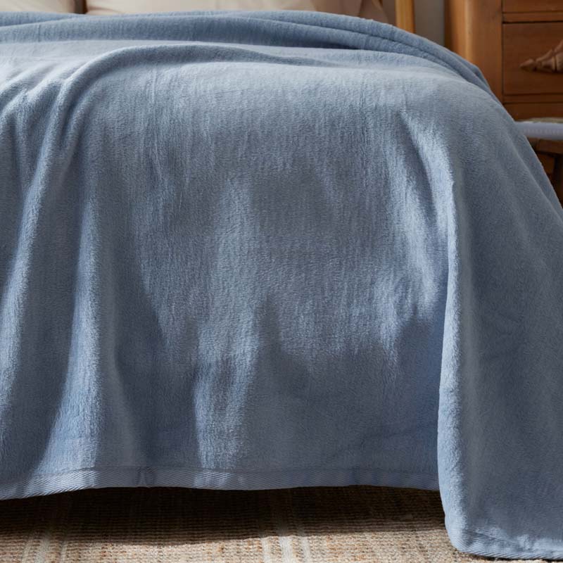 Cotton/Acrylic Fleece Blanket