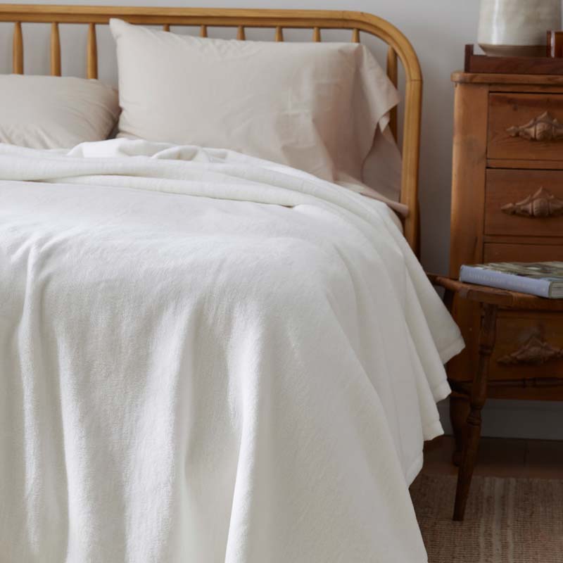 Cotton/Acrylic Fleece Blanket