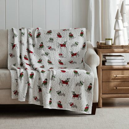 Holiday Knit Throw