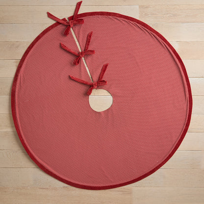 Stripe Dot Reversible Tree Skirt