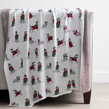 Holiday Knit Throw