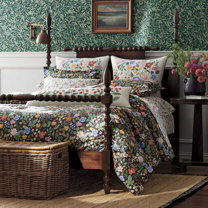 Strawberry Fields Classic Cool Cotton Percale Bed Sheet Set