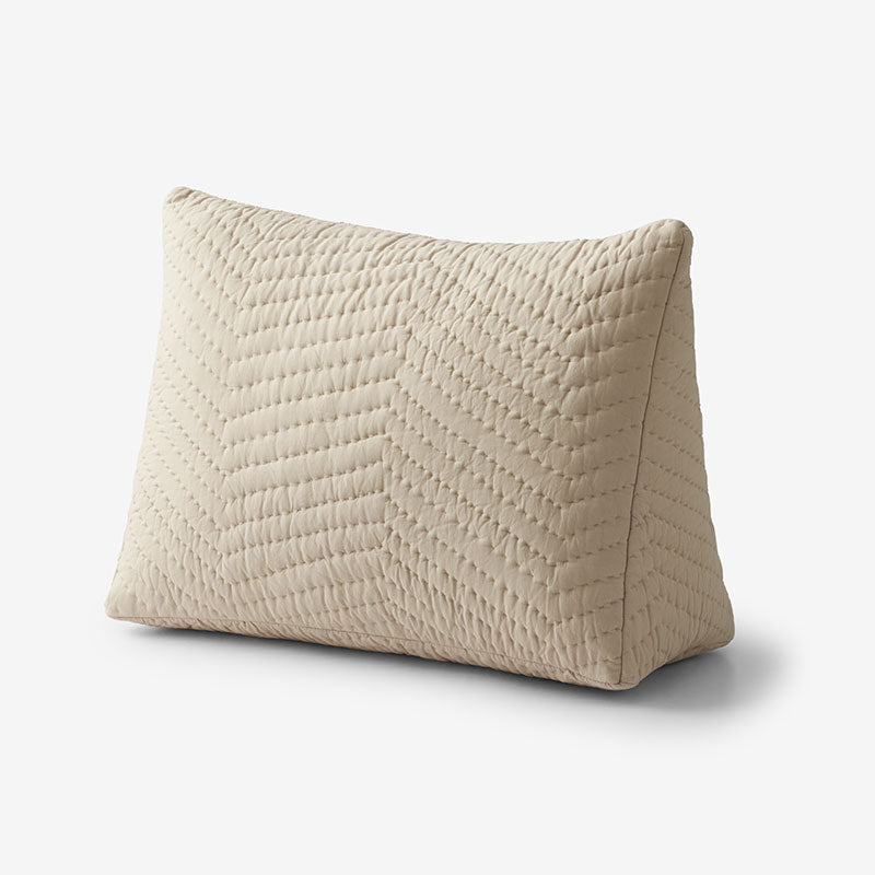 Voile Reading Wedge Pillow Cover
