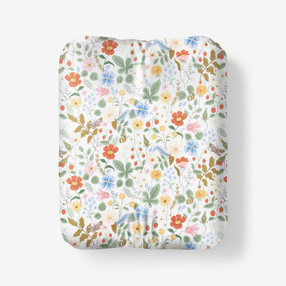 Strawberry Fields Classic Cool Cotton Percale Fitted Bed Sheet