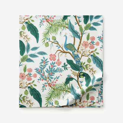 Peacock Classic Smooth Sateen Flat Bed Sheet