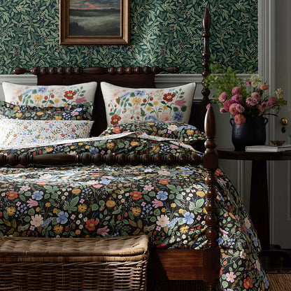 Strawberry Fields Classic Cool Cotton Percale Duvet Cover