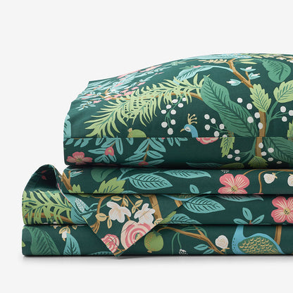 Peacock Classic Smooth Sateen Bed Sheet Set
