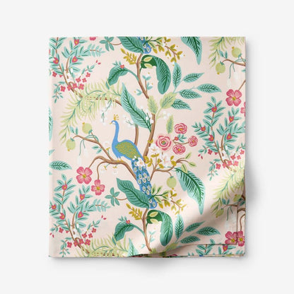 Peacock Classic Smooth Sateen Flat Bed Sheet