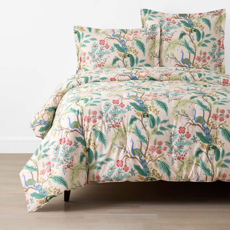 Peacock Classic Smooth Sateen Comforter