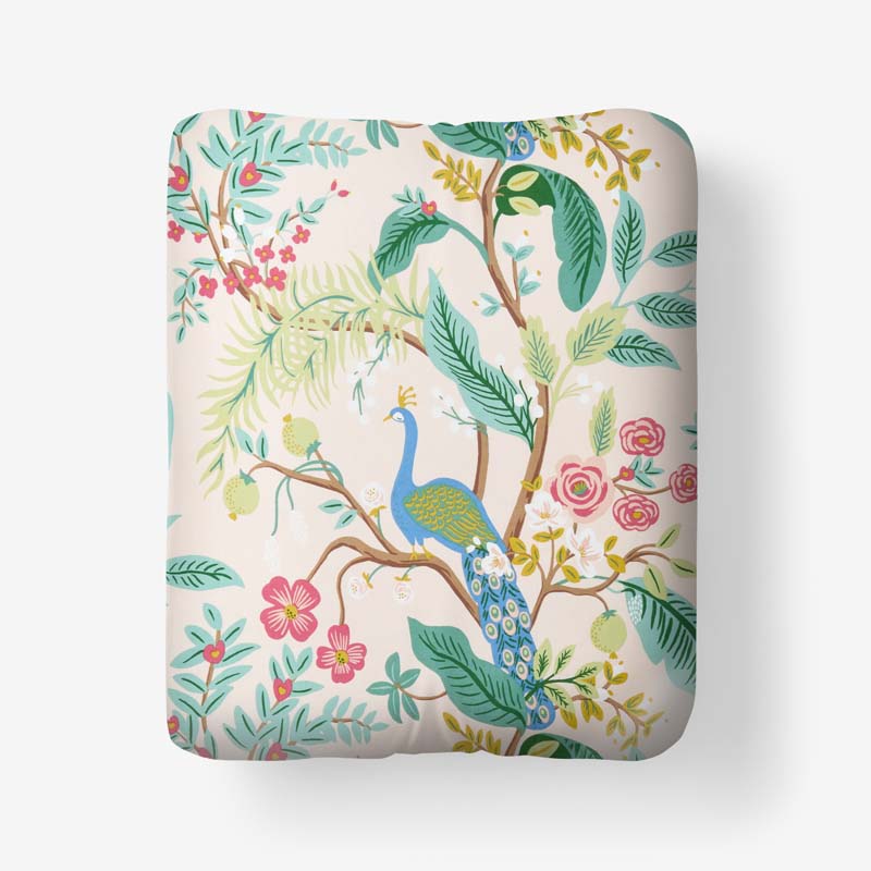 Peacock Classic Smooth Sateen Fitted Bed Sheet