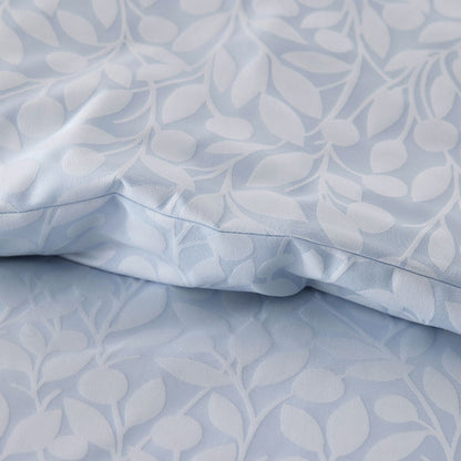 Jacquard Leaf Yarn-Dyed Premium Smooth Supima® Cotton Wrinkle-Free Sateen Sham