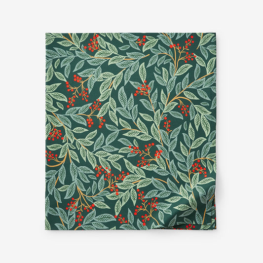 Willowberry Classic Cool Cotton Percale Flat Bed Sheet
