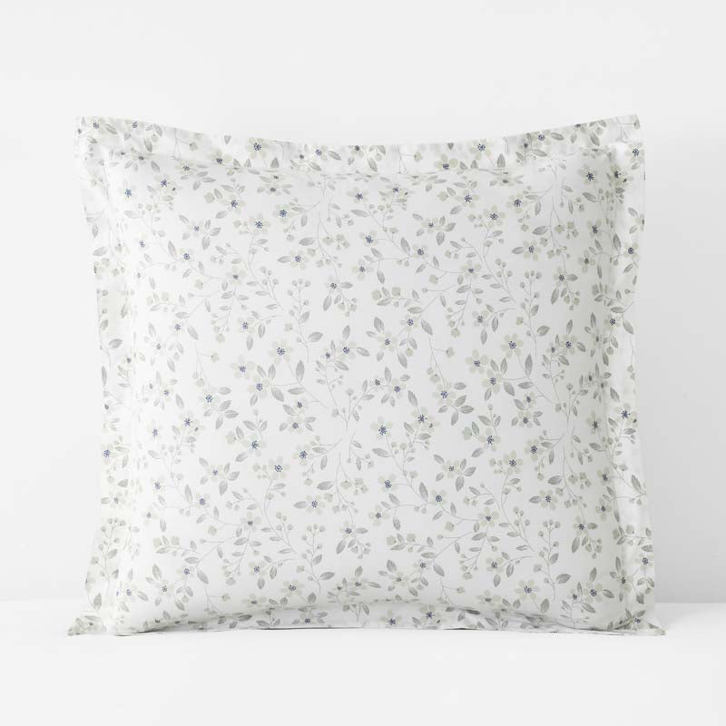 Floral Bliss Garment Washed Cotton Percale Sham