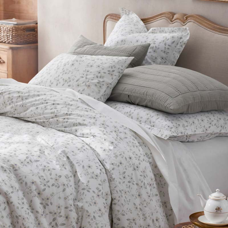 Floral Bliss Garment Washed Cotton Percale Sham